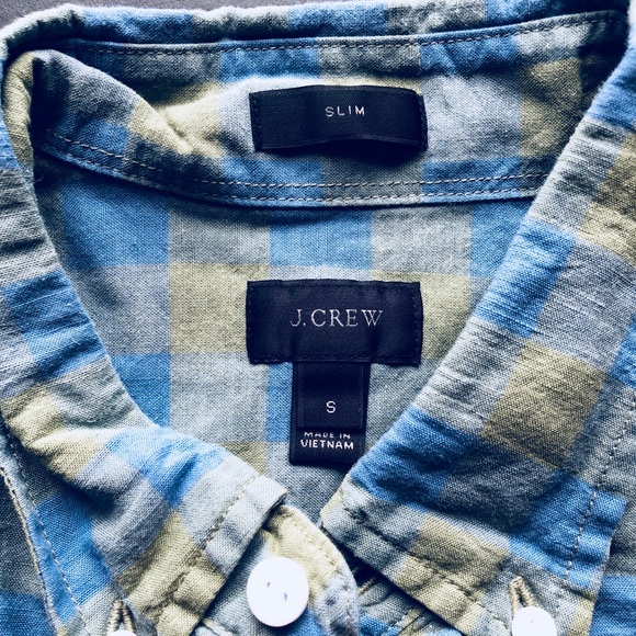 J CREW men’s medium slim fit button - Picture 7 of 7